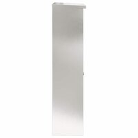 Pakketbrievenbus Zilver 44,5 x 29 x 110,5 cm Roestvrij staal 6