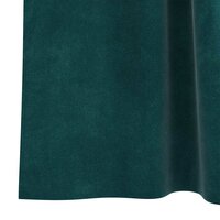 Verduisterende gordijnen 2 pcs Donkergroen 140 x 175 cm Fluweel 6