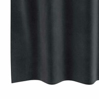 Verduisterende gordijnen 2 pcs Donkergrijs 140 x 225 cm Fluweel 6