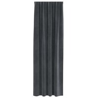 Verduisterende gordijnen 2 pcs Lichtgrijs 140 x 245 cm Fluweel 4