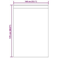 Verduisterende gordijnen 2 pcs Mosterdgeel 140 x 175 cm Fluweel 9