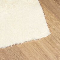 Hoogpolig vloerkleed NAVARRA 60x100 cm polyester cr&egrave;mekleurig 4