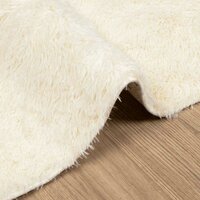 Hoogpolig vloerkleed NAVARRA 160x230 cm polyester cr&egrave;mekleurig 5