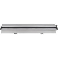 Zwembadwaterval met LED&amp;apos;s rechthoekig 60 cm roestvrij staal 2
