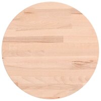 Tafelblad rond &Oslash;30x1,5 cm massief beukenhout 2