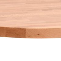 Tafelblad rond &Oslash;30x2,5 cm massief beukenhout 3