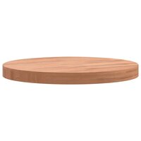 Tafelblad rond &Oslash;30x2,5 cm massief beukenhout 5
