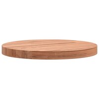 Tafelblad rond &Oslash;30x2,5 cm massief beukenhout 6