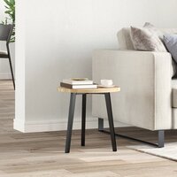 Tafelblad rond &Oslash; 40x2 cm massief acaciahout 3