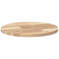 Tafelblad rond &Oslash; 40x2 cm massief acaciahout 5