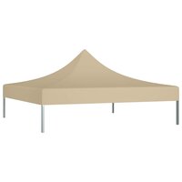 Partytentdak 270 g/m&sup2; 3x3 m beige 2