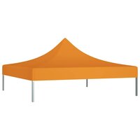 Partytentdak 270 g/m&sup2; 3x3 m oranje 2