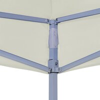 Partytentdak 270 g/m&sup2; 4x3 m cr&egrave;me 6