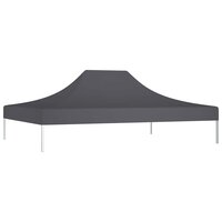 Partytentdak 270 g/m&sup2; 4x3 m antraciet 3