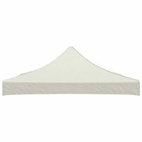 Partytentdak 3x3 m cr&egrave;me 2