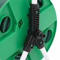 Slanghaspel met slangkoppelset 0,75" 20 m vrijstaand PVC groen 5
