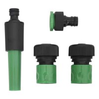 Slanghaspel met slangkoppelset 0,75" 20 m vrijstaand PVC groen 7