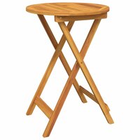 Tuin Bistroset 3 pcs Bruin Massief Acaciahout 6