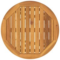 Tuin Bistroset 3 pcs Bruin Massief Acaciahout 9