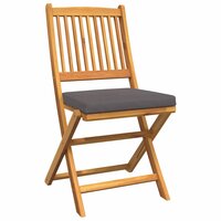 Tuin Bistroset 3 pcs Bruin Massief Acaciahout 5