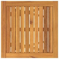 Tuin Bistroset 3 pcs Bruin Massief Acaciahout 9