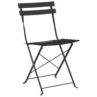 Vouw Bistroset 3 pcs Antraciet Staal 5