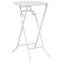 Tuin Bistroset 3 pcs Wit Staal 6