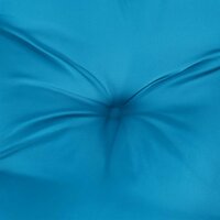 Palletkussen 70x70x12 cm stof blauw 7