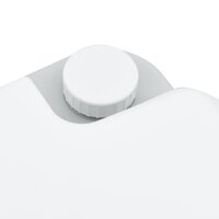 Campingtoilet Grijs en Wit 41,5 x 36,5 x 42 cm Polyetheen 8