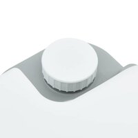 Campingtoilet Grijs en Wit 41,5 x 36,5 x 37,5 cm Polyetheen 8