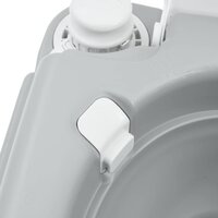 Campingtoilet Grijs en Wit 41,5 x 36,5 x 30 cm Polyetheen 7