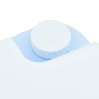 Campingtoilet Lichtblauw en Wit 41,5 x 36,5 x 30 cm Polyetheen 6