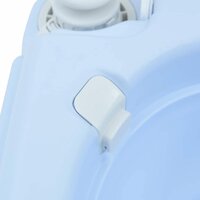Campingtoilet Lichtblauw en Wit 41,5 x 36,5 x 30 cm Polyetheen 7