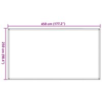 Tenttapijt 250x450 cm HDPE lichtgroen 7