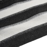 Privacynet 195 g/m&sup2; 1,8x25 m HDPE antracietkleurig en wit 5
