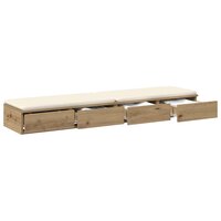 Bedlades Artisan Eiken 150 x 36,5 x 16,5 cm Bewerkt hout 3