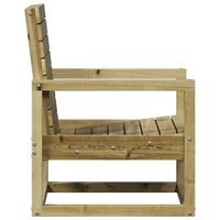 Tuinstoel 57,5x63x76 cm ge&iuml;mpregneerd grenenhout 5