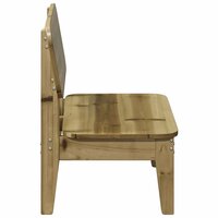 Tuinstoel 60x52,5x72 cm ge&iuml;mpregneerd grenenhout 4