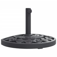 Parasolvoet voor stok van &Oslash;38 / 48 mm 9 kg halfrond 2