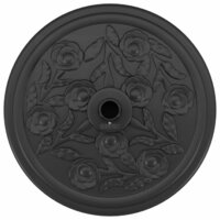 Parasolvoet Art Deco Zwart &Oslash; 45 x 39,5 cm IJzer 8