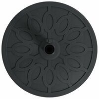 Parasolvoet Art Deco Zwart &Oslash; 45 x 39,5 cm IJzer 8