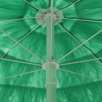Strandparasol Hawa&iuml; 240 cm groen 6