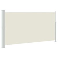Wind-/zonnescherm uittrekbaar 160x300 cm cr&egrave;mekleurig  2