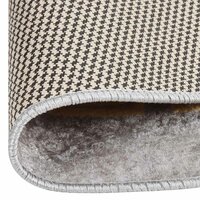 Vloerkleed wasbaar &oslash;120 cm grijs 3