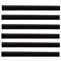 Deurborstel 6 pcs Bruin 100 cm 5
