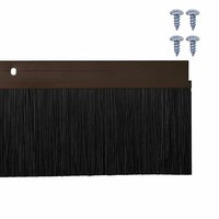 Deurborstel 6 pcs Bruin 100 cm 6