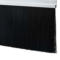 Zelfklevende Deurborstels 6 pcs Zilver 100 cm 6