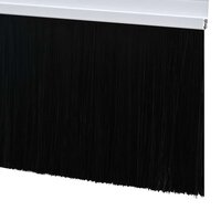 Zelfklevende Deurborstels 6 pcs Wit 100 cm Aluminium Legering 6