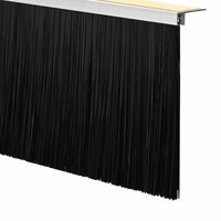 Zelfklevende Deurborstels 6 pcs Wit 100 cm Aluminium Legering 7