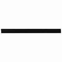 Zelfklevende Deurborstels 6 pcs Zwart 100 cm Aluminium Legering 2